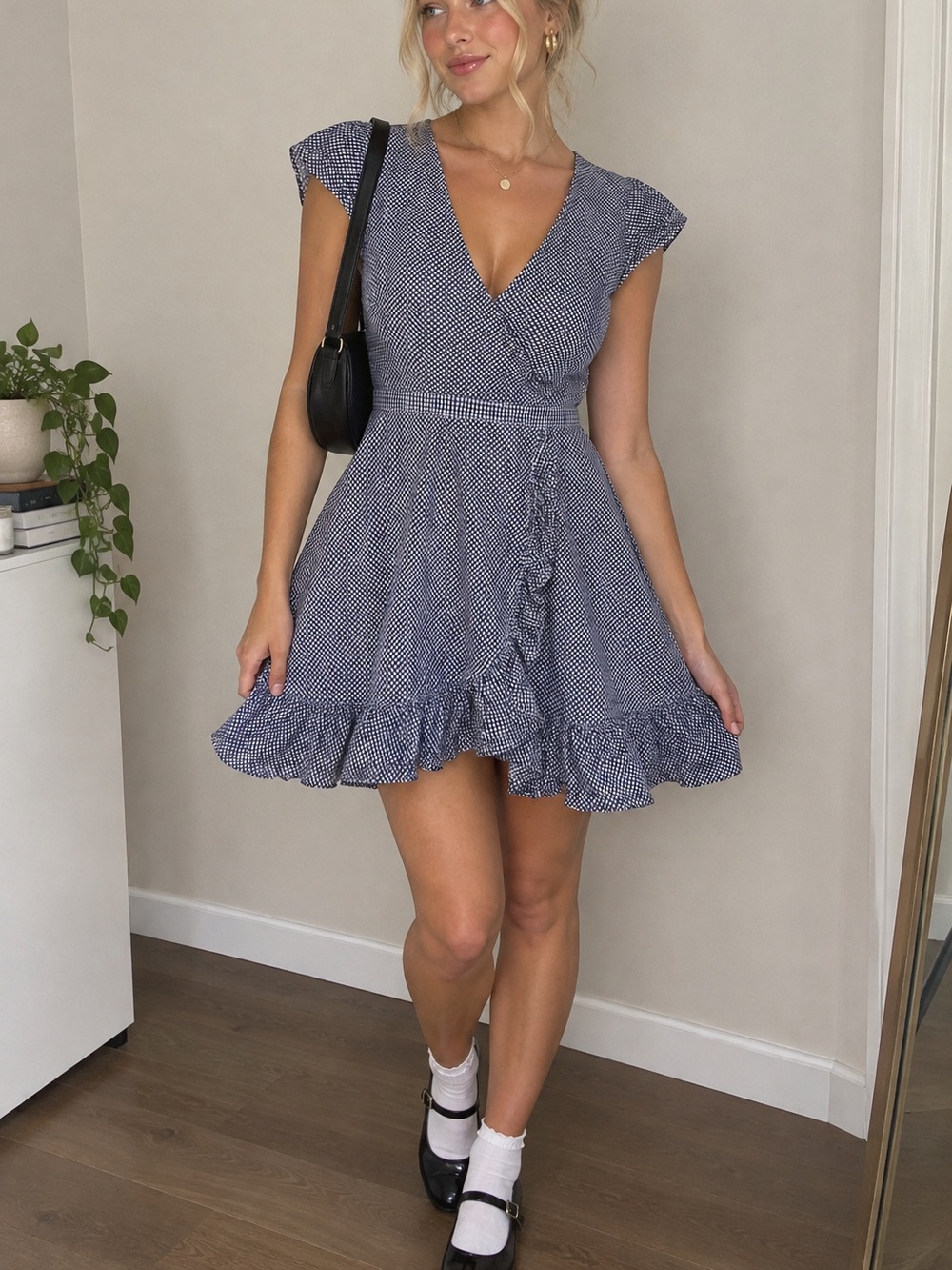 J. Crew Gingham Dress